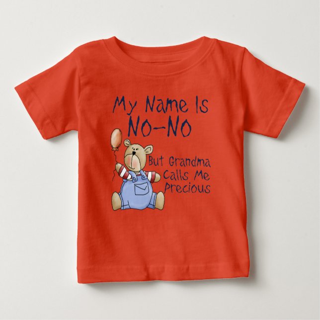 Mein Name lautet Nein Baby T-shirt (Vorderseite)