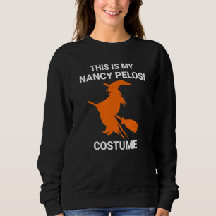 Mein Nancy Pelosi Kostüm Wackelfliege hallow Sweatshirt