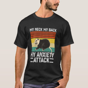 Mein Neck meinen Rücken mein Angstangriff Rat Maus T-Shirt