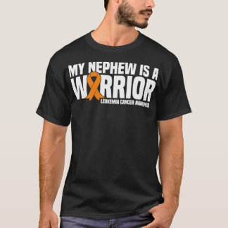 Mein Nephew ist ein Warrior Leukämie Krebs Bewusst T-Shirt