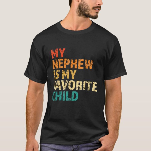 Mein Nephew, meine Lieblings-Kindersonntante UNCL T-Shirt (Vorderseite)