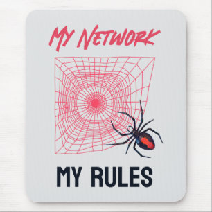 Mein Netzwerk, meine Regeln herrschen IT Mousepad