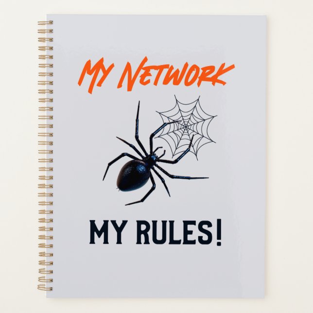 Mein Netzwerk, meine Regeln herrschen IT Planer (Vorderseite)
