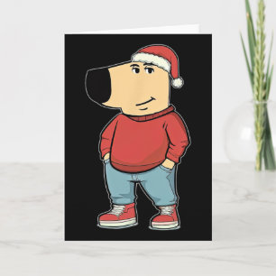 Mein neuer Charakter ist ein Chill-guy Meme Lustig Karte
