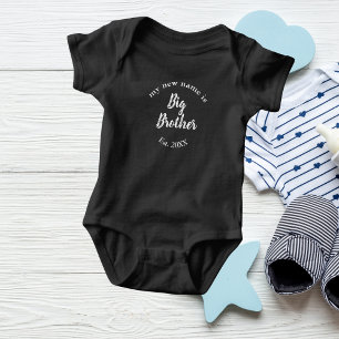 Mein neuer Name ist Big Brother New Big Brother Es Baby Strampler