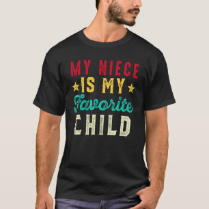Mein Nichte ist mein liebster Kinderlustiger Onkel T-Shirt