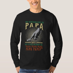 Mein Nickname ist Papa, aber mein Name ist Papa Fa T-Shirt