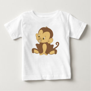 Mein Niedlicher Baby-Affe Baby T-shirt
