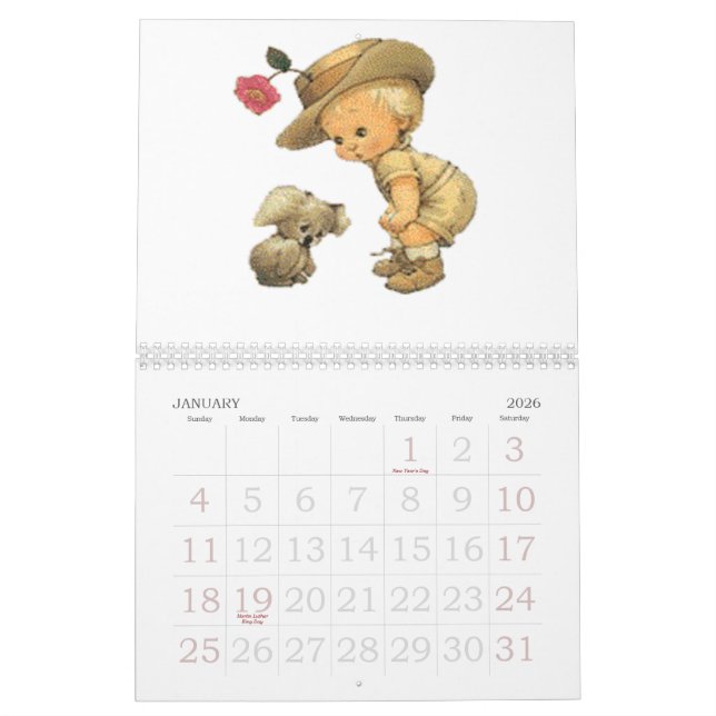 Mein niedlicher Kalender (Jan 2026)