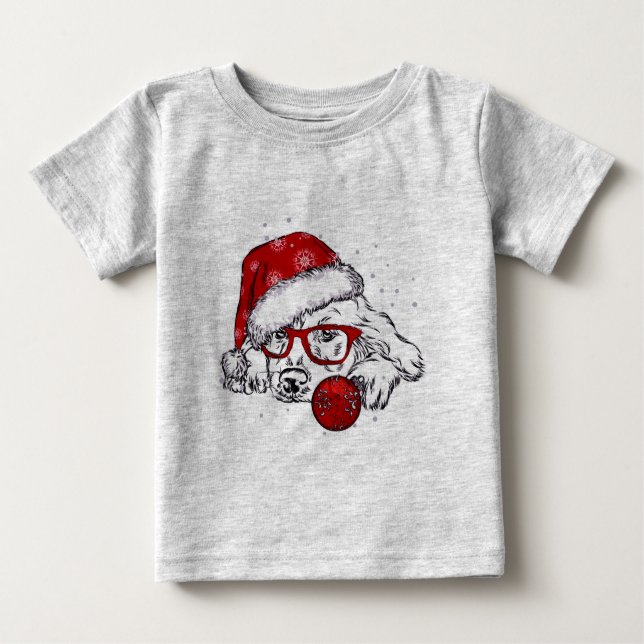 Mein niedlicher kleiner Welpe Baby T-shirt (Vorderseite)