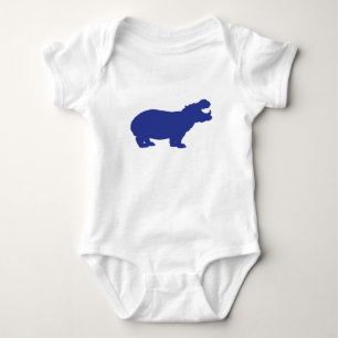 Mein Nilpferd Baby Strampler