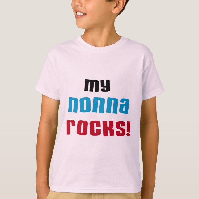 Mein Nonna schaukelt T - Shirts und Geschenke (Vorderseite)