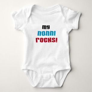 Mein Nonni schaukelt Säuglings-Bodysuit Baby Strampler
