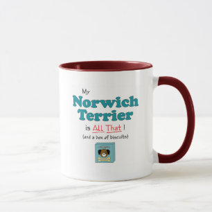 Mein Norwich Terrier ist alles das! Tasse