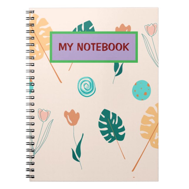 MEIN NOTEBOOK NOTIZBLOCK (Vorderseite)