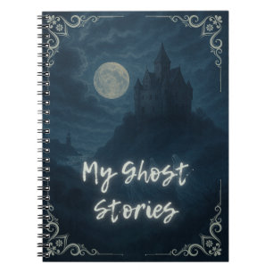 Mein Notizbuch für Geisterstories Notizblock