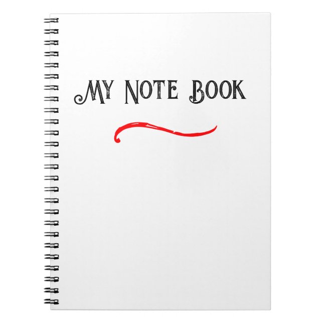 Mein Notizbuch Notizblock (Vorderseite)