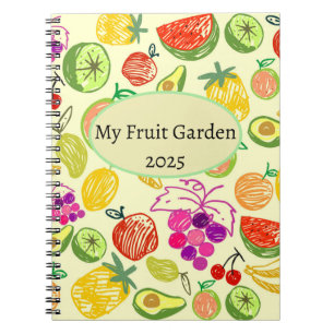 Mein Obstgarten 2025 Notizblock