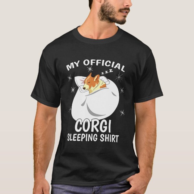 Mein Offizieller Schlafpj Pajama Top Corgi (Vorderseite)