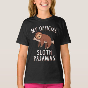 Mein Offizieller Sloth Pajamas Niedlicher Schlafpl T-Shirt