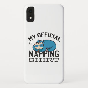 Mein offizielles Napp-Shirt - Faules schlafendes F Case-Mate iPhone Hülle