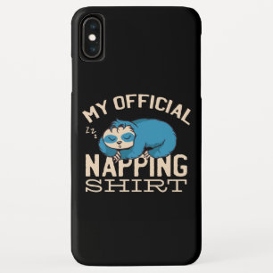 Mein offizielles Napping-Shirt, fauler schlafender Case-Mate iPhone Hülle