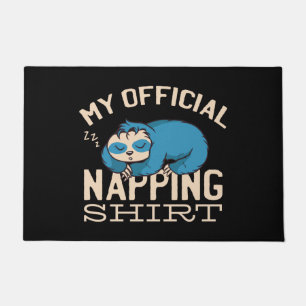 Mein offizielles Shirt, ein wackeliger Schlaf Fußmatte