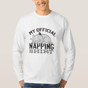 Mein offizielles Shirt - Lazy schlafende Katze