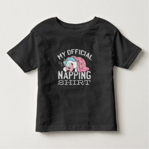 Mein offizielles Shirt - Lazy sleeping Unicorn