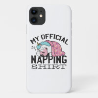 Mein offizielles Shirt - Lazy sleeping Unicorn