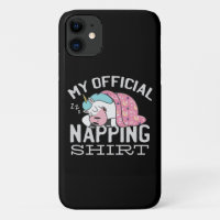Mein offizielles Shirt - Lazy sleeping Unicorn