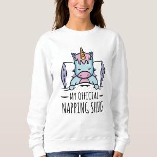 Mein offizielles Shirt mit schlafenden Einhorn