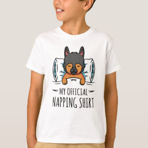 Mein offizielles Shirt mit Schlafhund