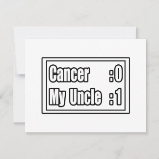 Mein Onkel Beat Cancer (Scoreboard)
