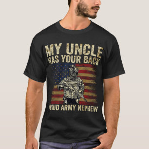 Mein Onkel hat deine tapfere Armee Nephew Veteran  T-Shirt