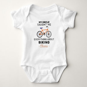 Mein Onkel hat mir alles über Radfahren beigebrach Baby Strampler