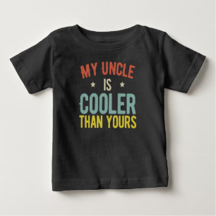 Mein Onkel ist Cooler als dein Witz Baby T-shirt