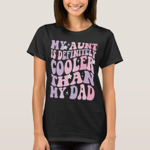 Mein Onkel ist cooler als mein Vater Lustiges Dame T-Shirt