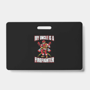 Mein Onkel ist Feuerwehrmann Ausweis