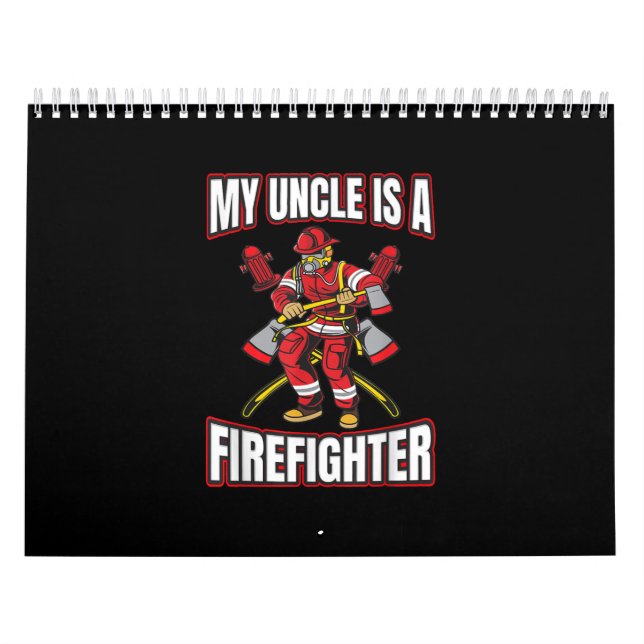 Mein Onkel ist Feuerwehrmann Kalender (Titelbild)