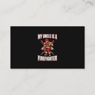 Mein Onkel ist Feuerwehrmann Visitenkarte
