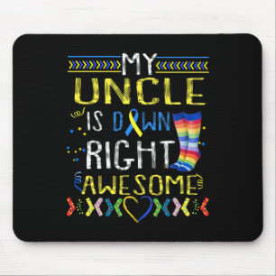 Mein Onkel ist gerade Phantastisch-unten-Syndrom-S Mousepad