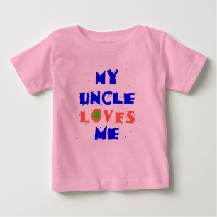 Mein ONKEL Lieben ich Baby T-shirt