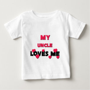 Mein Onkel Loves Me Baby T-shirt
