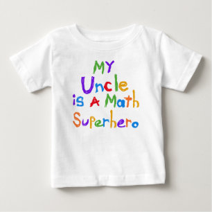 Mein Onkel Math Superhero T-shirts und Geschenke