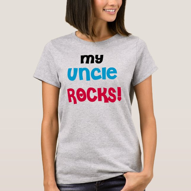 Mein Onkel Rocks T-Shirt (Vorderseite)