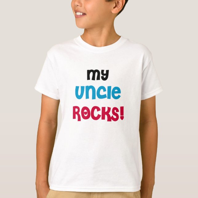 Mein Onkel Rocks T-Shirt (Vorderseite)