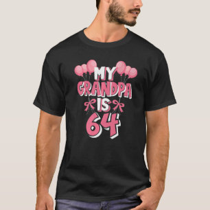 Mein Opa ist 64 Jahre alt Grampa 64. Geburtstag T-Shirt