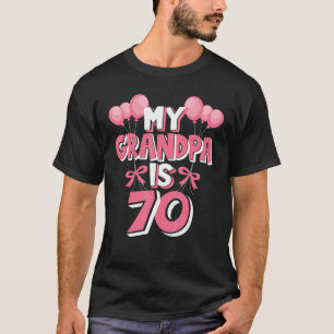 Mein Opa ist 70 Jahre alt Grampa 70. Geburtstag T-Shirt