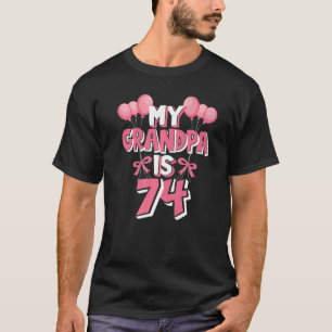 Mein Opa ist 74 Jahre alt Grampa 74. Geburtstag T-Shirt